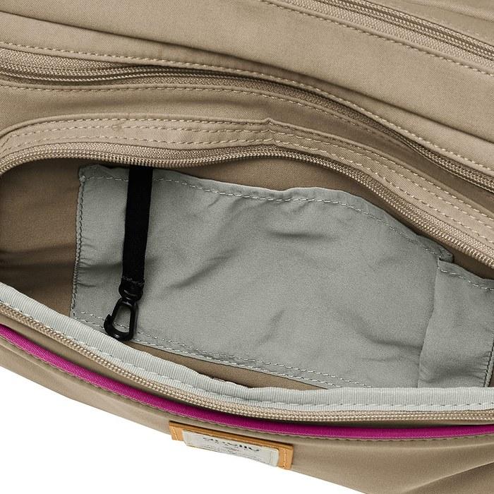 [Anello GRANDE] CINNAMON Shoulder Bag A4 Water-Repellent Lightweight Adjustable 10-Pocket Unisex GTM0334Z Gray Beige Free Size