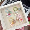 Cute Cartoon Horse Bag Pendant Chinese Style New Year Keyring  Pony Pendant Gift
