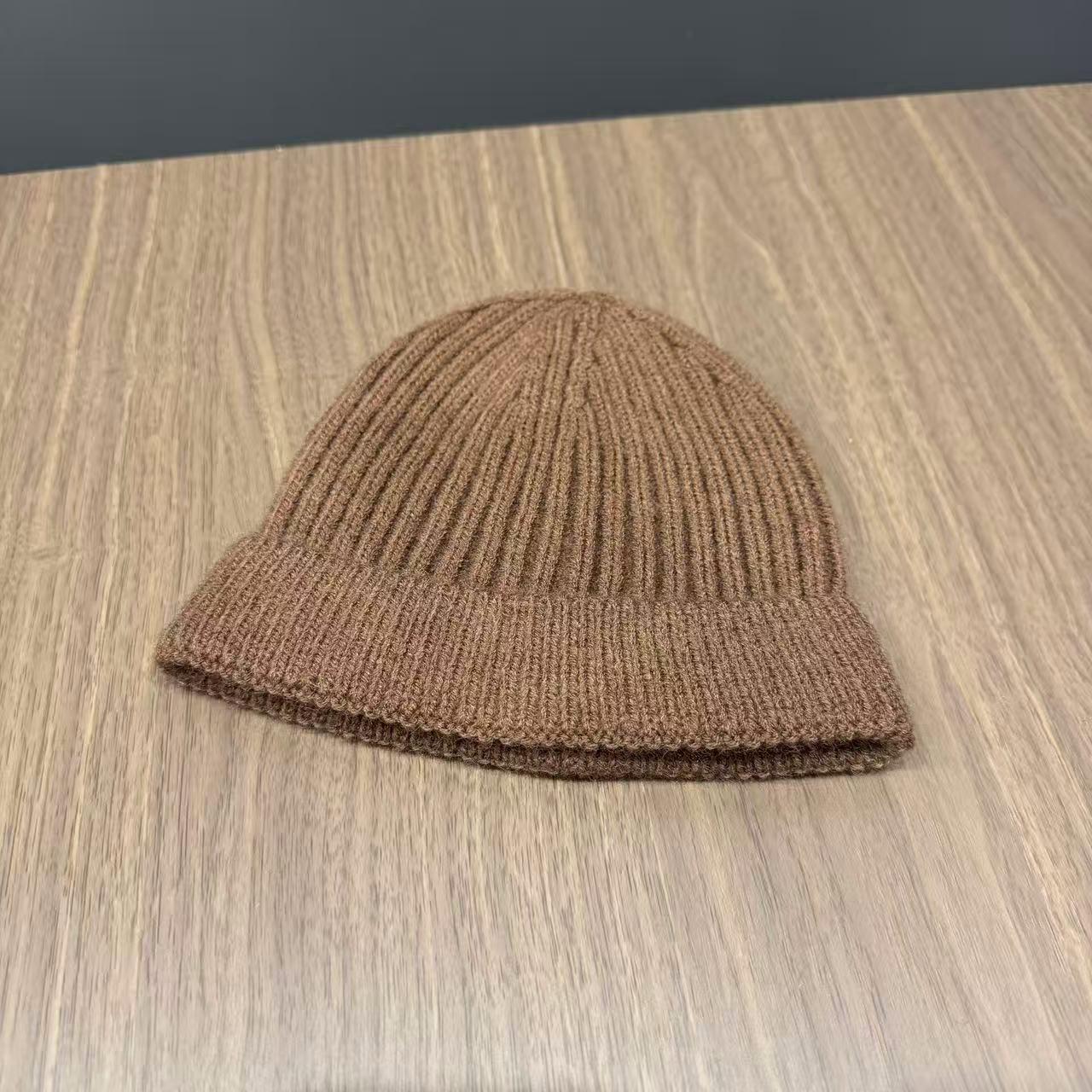 

Осень Зима Детская Шапка Однотонная Вязаная Теплая Шапочка Малыш Дети Уличная Защита Ушей Вязаная Крючком Шапка кофейный