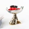 Elegant Stainless Steel Fruit Bowl - Creative Home Dining and Coffee Table Decoration Tray