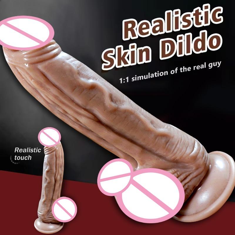 Realistic Dildo for Women Adult Sex Toys Huge Dildo with Suction Cup Anal Penis Erotic Female Masturbators Gode Dick Consolador