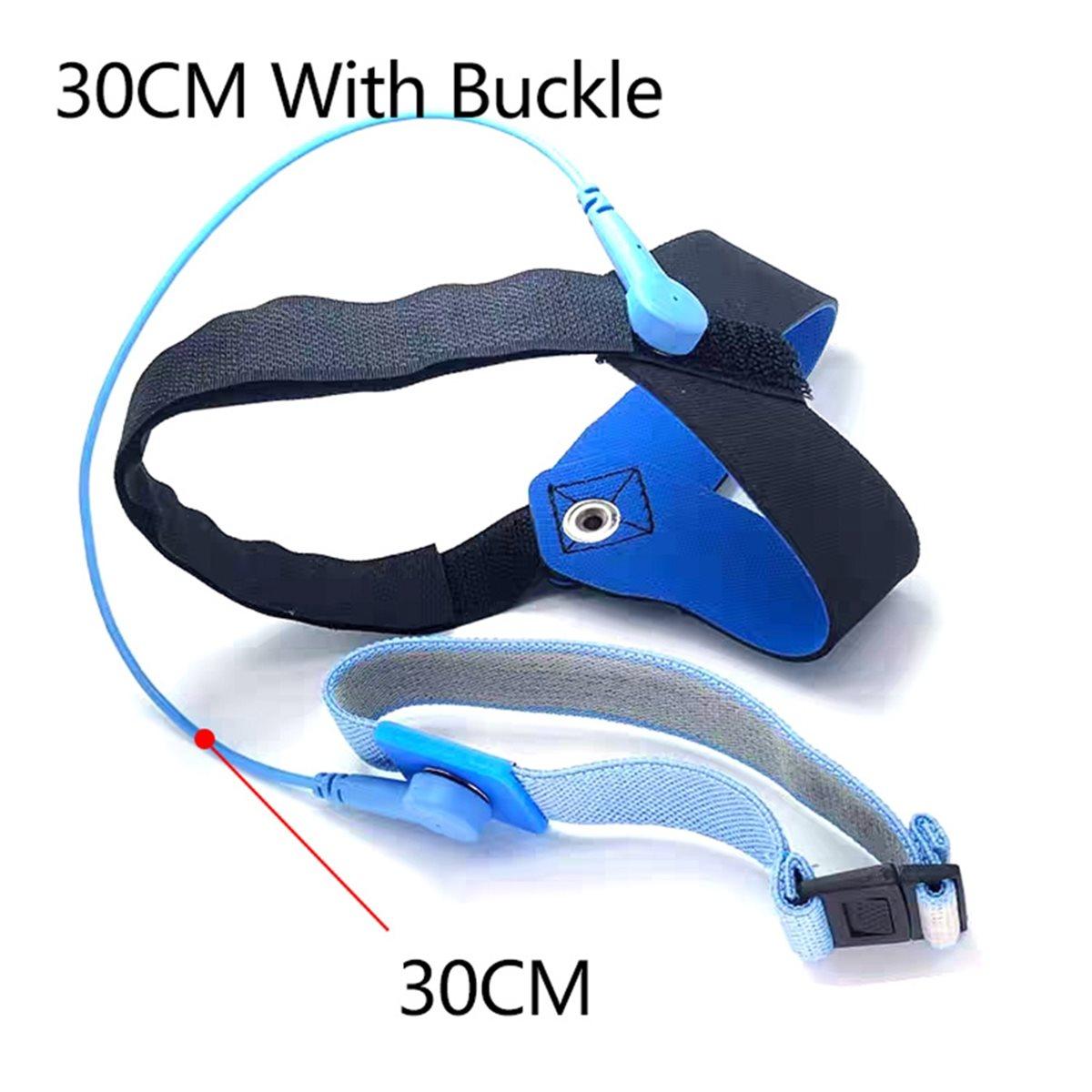 

BHBL Anti-Static Foot Strap Adjustable Strap Heel with Circular Buckle Electrostatic Ankle ESD Discharge Band Ground 30cm China Mainland