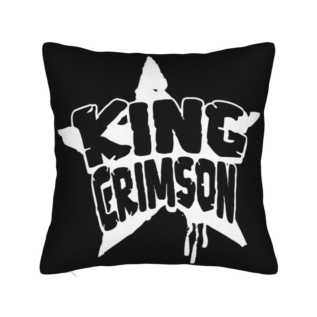 Decorative Pillowcases King Crimson Rock Band Stuff Bedroom Throw Pillow Case Cover Zippered Multi Size