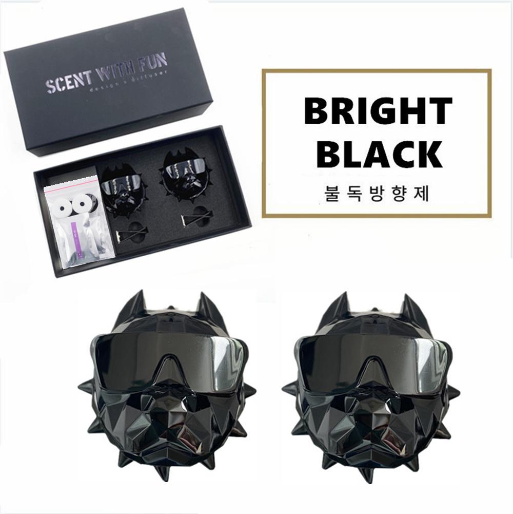 Car Dog Vehicle Decoration Luxury Brand Interior Decoration Doll Car Air Vent Outlet Bulldog For Cars