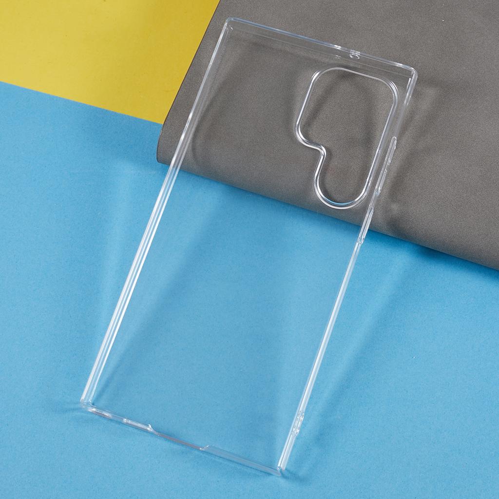 For Samsung Galaxy S24 Ultra Case Hard PC Slim Transparent Phone Cover