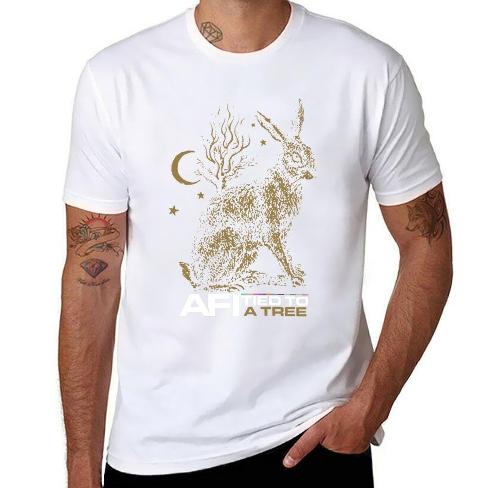 AFI BAND TShirt blue archive anime quick drying customs design your own t shirt for Unisex S