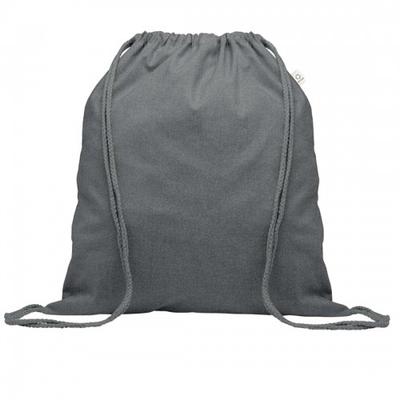MidOcean Cabetri Colour Recycled Cotton Drawstring Bag