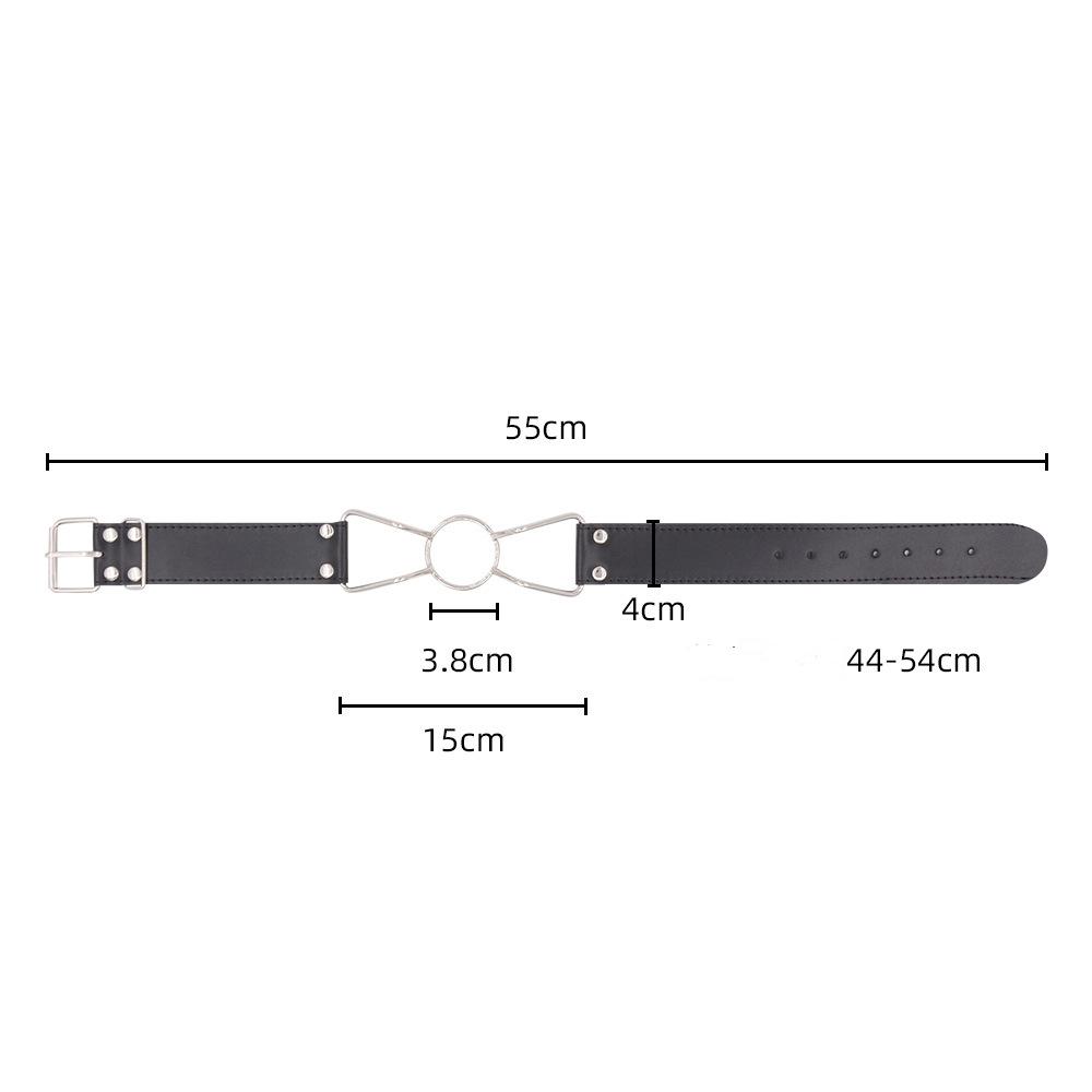 Sm Round Ring Mouth Plug Deep Throat Oral Sex Mouth Mouth Ball Adult Tempering Female Slave Toys For Men And Women Erotic Sex Toys