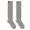 INJIACTIVE RIB KNEE SOCKS GREY
