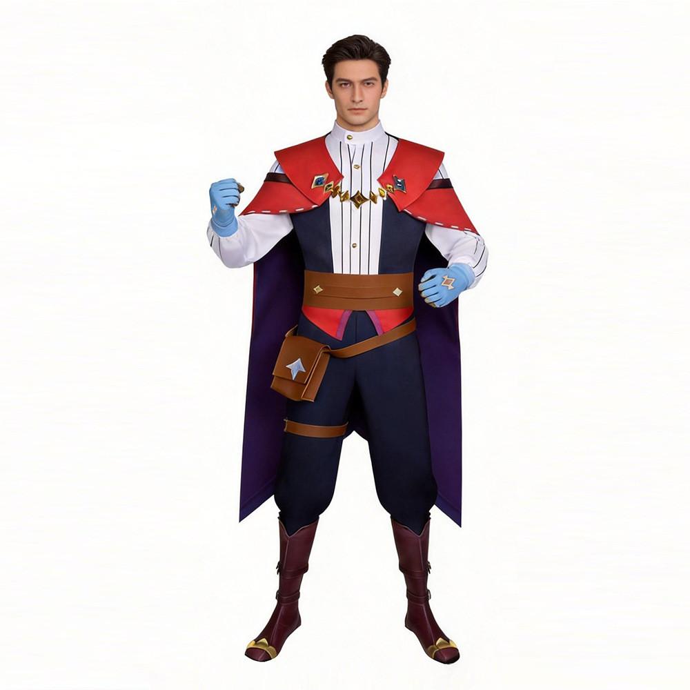 Roco Kingdom Enzo Cosplay Outfit For Manga Characters With Street Style Design For Cosplay Fans