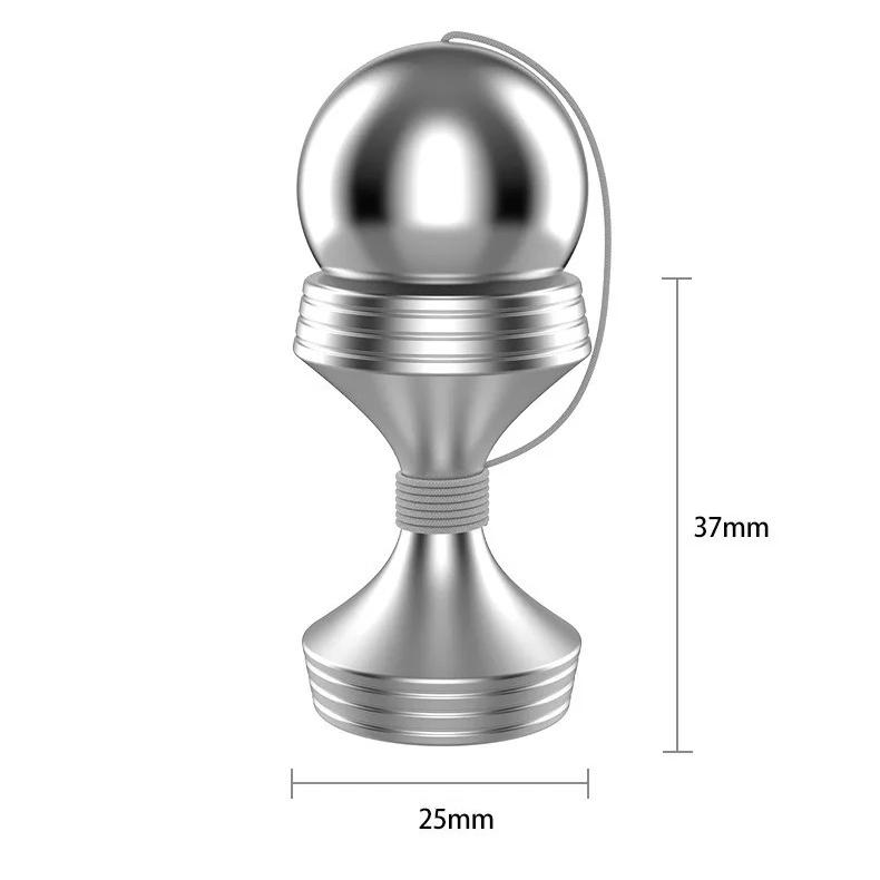 Fingertip Desktop Spinner Flip-Handle Toy Aluminium Alloy Artistic Ornament Office Stress for Adult Gift Relief Toys