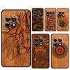 Wood Pattern Funda For OnePlus 12 12R 13 R 11 9 10 Pro 8T 9RT 10T OnePlus Nord 4 CE 2 3 Lite N20 N30 Case