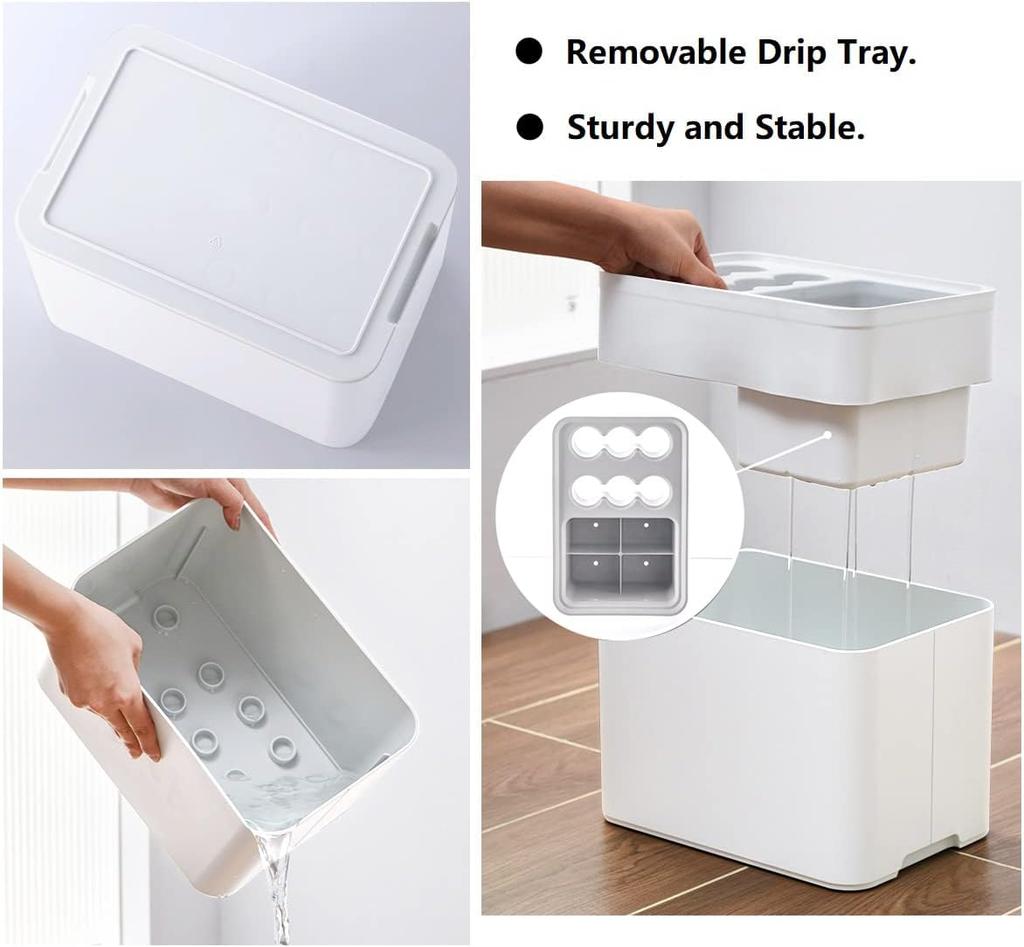 Umbrella Rack with Drip Tray, Suitable for Space Saving Storage In the Corner of the Entrance Passage, Can Hold 10/15 Umbrellas