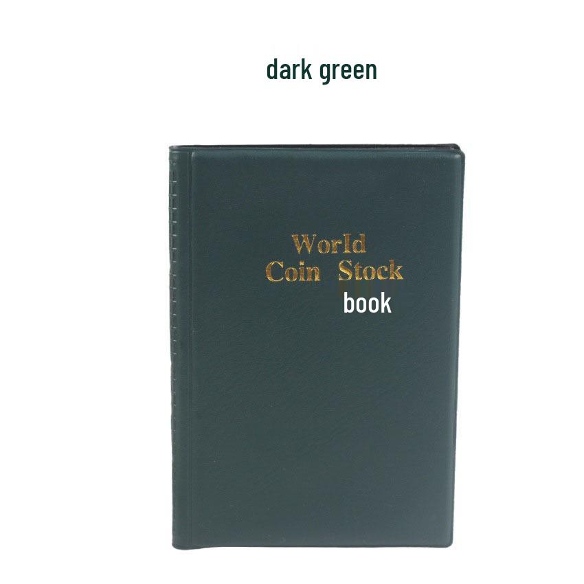 Available Simple Pocket Coin Collection Album - Portable Storage for Commemorative and Circulating Coins, Ancient Bronze Coin Album
