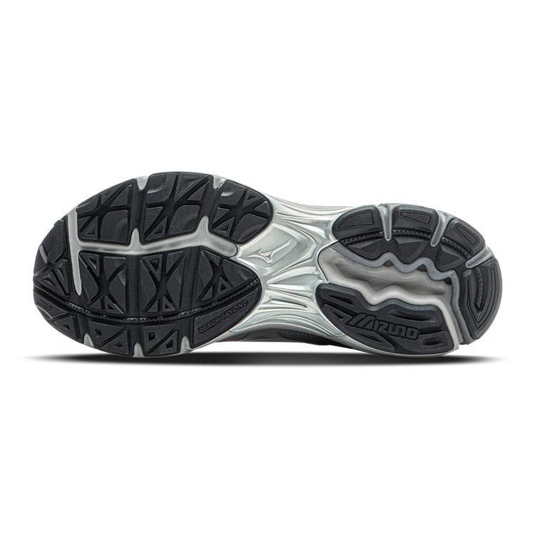 Mizuno Halo Mix Retro Trend Shock Absorption Non-Slip Low-Top Running Shoes Unisex Running Shoes White Gray D1GH240817
