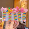 Colorful Curly Telephone Wire Hair Tie For Children Cute Cartoon Hair Band Hair Accessories High Elastic Hair Scrunchies
