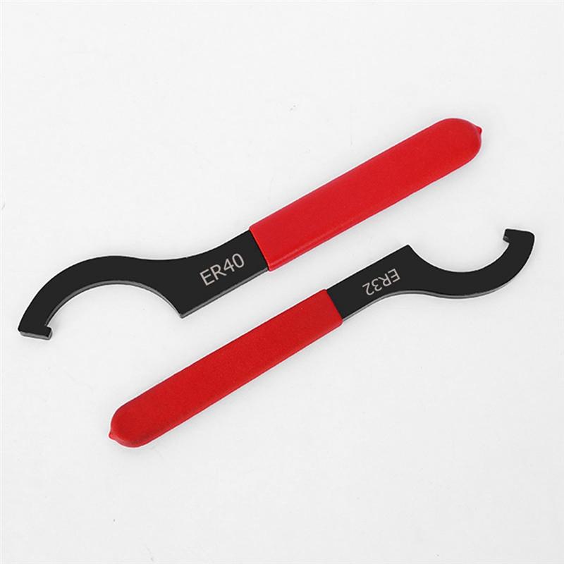 A96I-3 Piece ER Multi-Specification Electrophoresis Blackening Wrench ER25/32/40 Wrench Black & Red