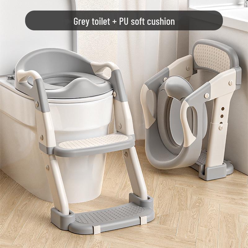Foldable Toddler Potty Training Seat with Step Stool