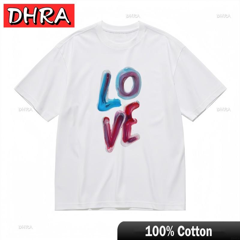 

Unisexs Trend Breathable Classic TShirt Gradient Love Handmade Design Tee Tshirts Tops for Vocation TShirt Women Anime Shirt 3XL