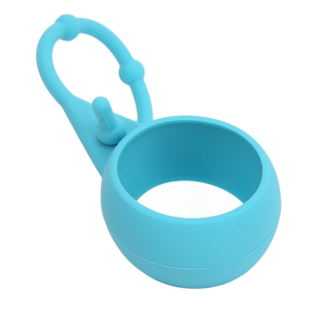 Silicone Golf Ball Holder Soft Protective Cover Portable Golf Ball Waist Keyring Backapack HolderLight Blue