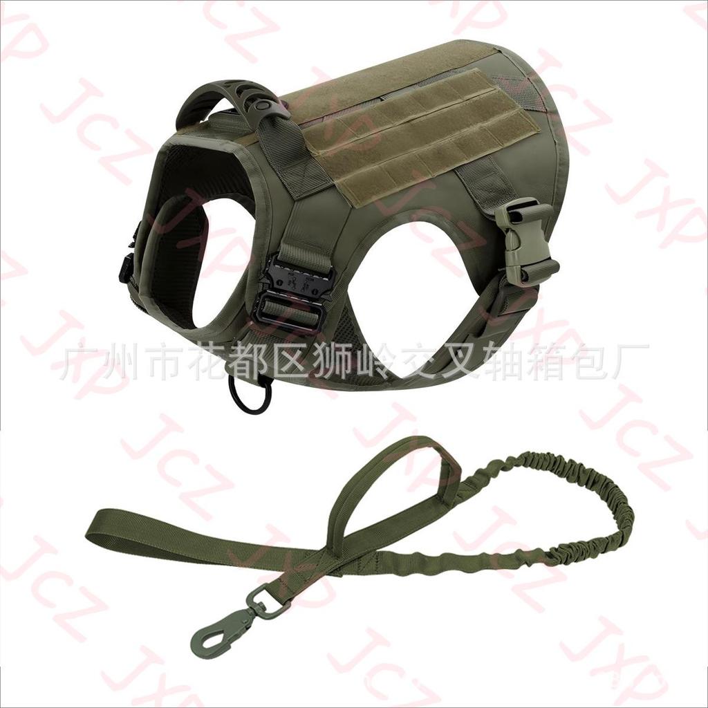 Taktische Hochleistungs-Hundeweste mit Schnellverschluss für mittelgroße bis große Hunde - Ideal für Training und Outdoor-Einsatz