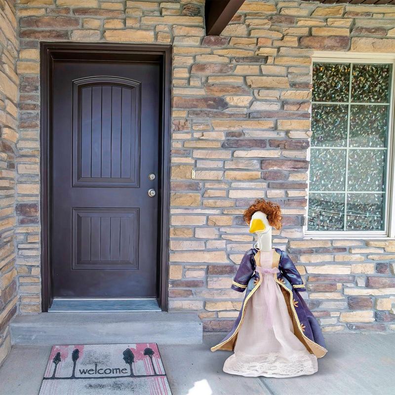

Porch Geese Wigs Funny Porch Geese Outfits Set Of 3 Garden Statue Decor Costumes Lawn Decoration Accessories For Outdoor Patio China Mainland