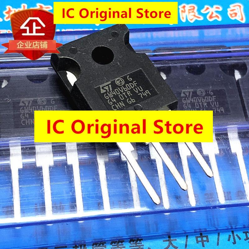

5pcs GW40V60DF New Import Spot TO-247 IGBT 600V 40A GW40V60 Electronic IC Components IGBT Tubes STGW40V60DF