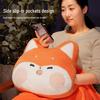 Adorable Rabbit 3-in-1 Air Conditioning Blanket, Throw Pillow, and Nap Pillow for Stomach Sleeping