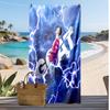 Cristiano Ronaldo Printed Beach Towel Quick Dry Soft TowelPortable Large Rectangular Beach Blanket for Travel Swimming Pool