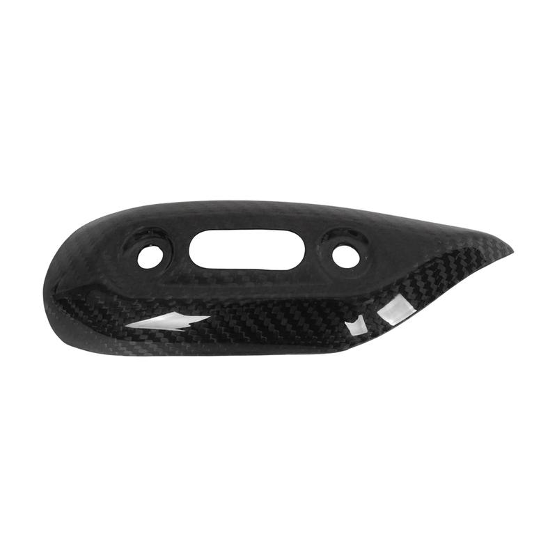 For Ducati Monster 696 795 796 1100 Carbon Fiber Exhaust Heat Shield Pipe Cover Guard Anti-Scalding Shell