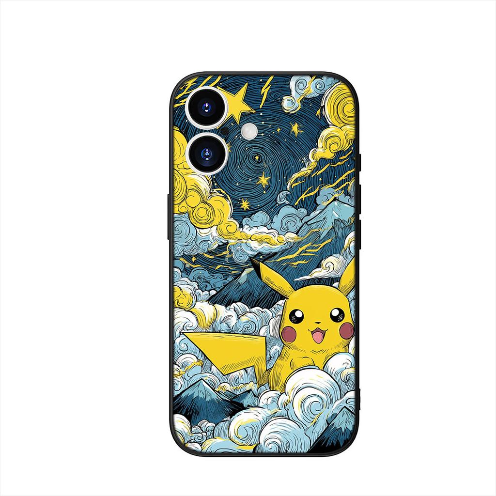 Psyducks P-Pikachus Cute P-Pokemons Phone Cover Case for Xiaomi Redmi Note 14 12 13 ProPlus A3 Pro Plus 12C 13C 14C 5G 4G Casing