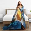 Movie Avatar The Way of Water Blankets  Warm Soft Plush Throw Blanket For Living Room Travel Office Flannel Bedspread Bed Cover
