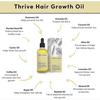 Natural Hair Growth Oil -Veganic Organic Natural Hair Growth