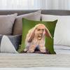 Federa per Cuscino Decorativa con Stampa di Coniglietto Divertente Cuscino da Divano 40x40cm Regalo per Animali Domestici