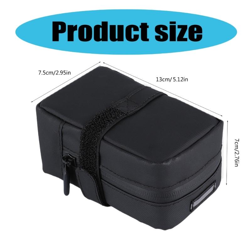 Mountain Bike Saddles Storage Seats Bag Rear Tool Pouches Bicycles Tail Bag Cycling Seatpost Rear Bag Easy To Use