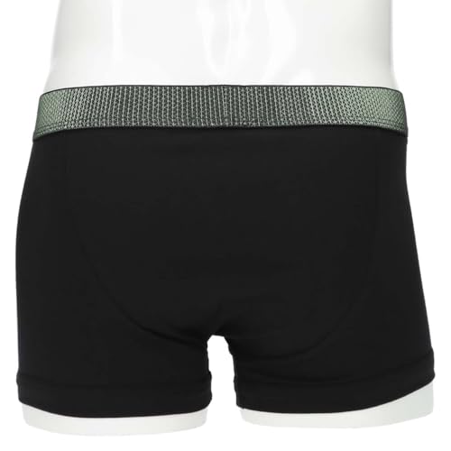 Emporio Armani Shiny Logo Band Boxer Shorts, Front Closure, EU Size, Men's Underwear, 54007711, Navy, Size 68