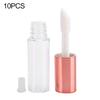 10pcs 1.2ml Lip Gloss Tube DIY Small Lipstick Tube Cosmetic Container with Plug (Rose Gold)