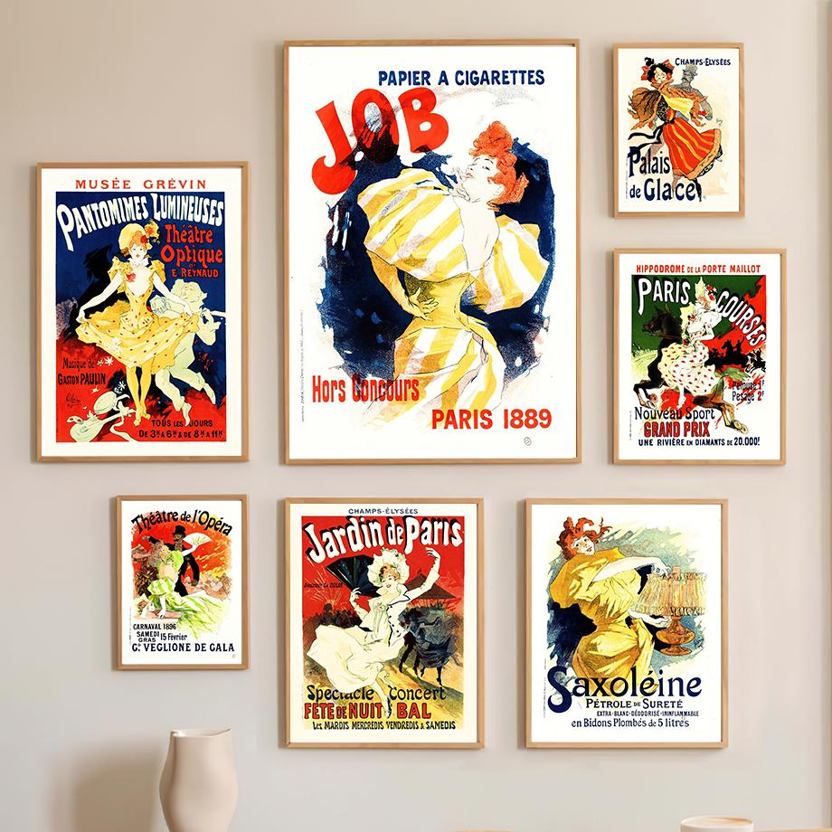 

Настенная картина на холсте Парижское кабаре, цирк, танцующая девушка, винтажные постеры и принты, настенные панно, украшение для гостиной, дома