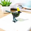 Handmade Murano Glass Bird Figurine - Cute Mini Animal Statue Home Desktop Decor Collectible Living Room Bedroom Table Ornament