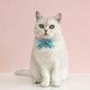 Adjustable Velvet Bow Collar Cats Dogs Rabbits - Safety Breakaway Princess Necklace With Bell S Size