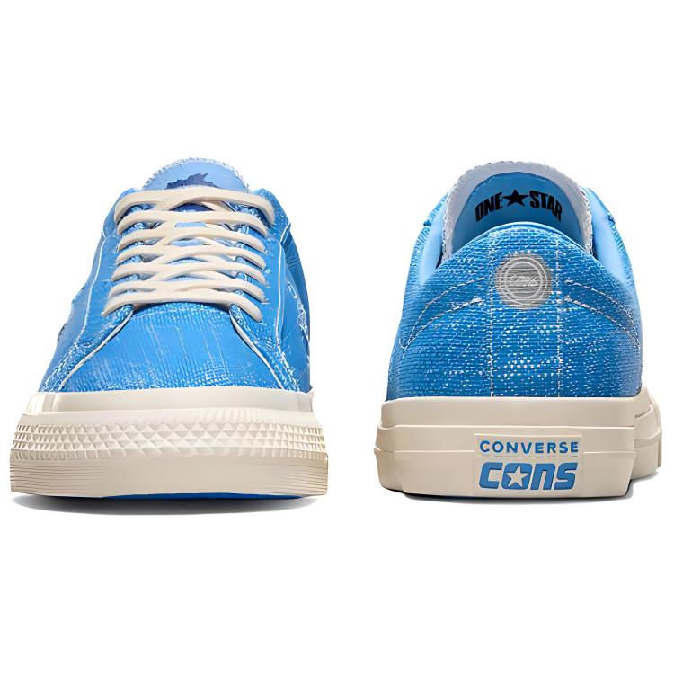 New Converse One Star Pro Ox Lt 'Blue Natural Ivory' A10074C