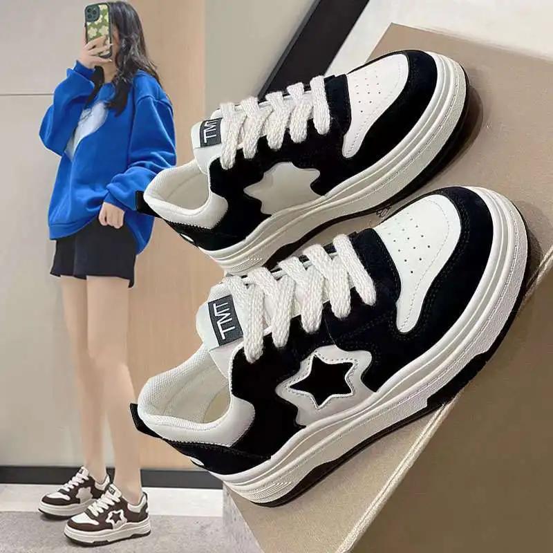 Classic Girl Serie Freizeitschuhe Rutschfest und Abriebfest Campus Morgenlauf Sneaker Modische und Vielseitige Sneaker