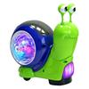 Baby Luminous Snail Toy Toddler Electric Snail Toy for Boys Girls (Green)