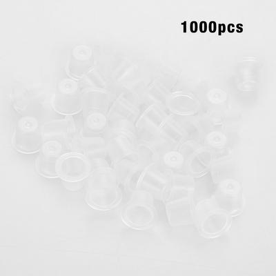 1000Pcs Tattoo Ink Cup Plastic Pigment Holder Permanent Makeup Supplies S