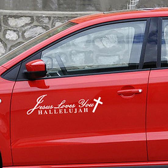 Halleluja Auto LKW Karosserie Fenster Reflektierende Aufkleber Aufkleber Dekoration