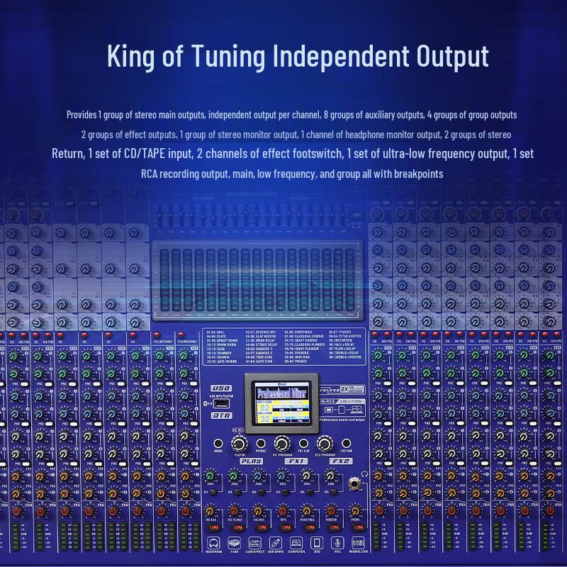 HuiDu GB-32 Professional Conference Audio Mixer (CN Version)