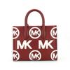 New MICHAEL KORS Mirella Leather Tote Bag, Shopping Bag, Handbag, Shoulder Bag, Crossbody Bag Small Women's Burgundy 35F3G7ZC5L-686