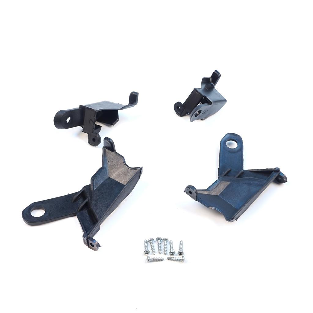 EHL23+EHL24 Headlight Holder Mount Repair Bracket Tab Set Left Right Side for Toyota Corolla MK10 E140 E150 Altis 2006-2010 8119412050 8119512050 