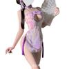 Lianyungang sex underwear sexy purple cheongsam pure desire free suit qqny temptation sleeping clothes