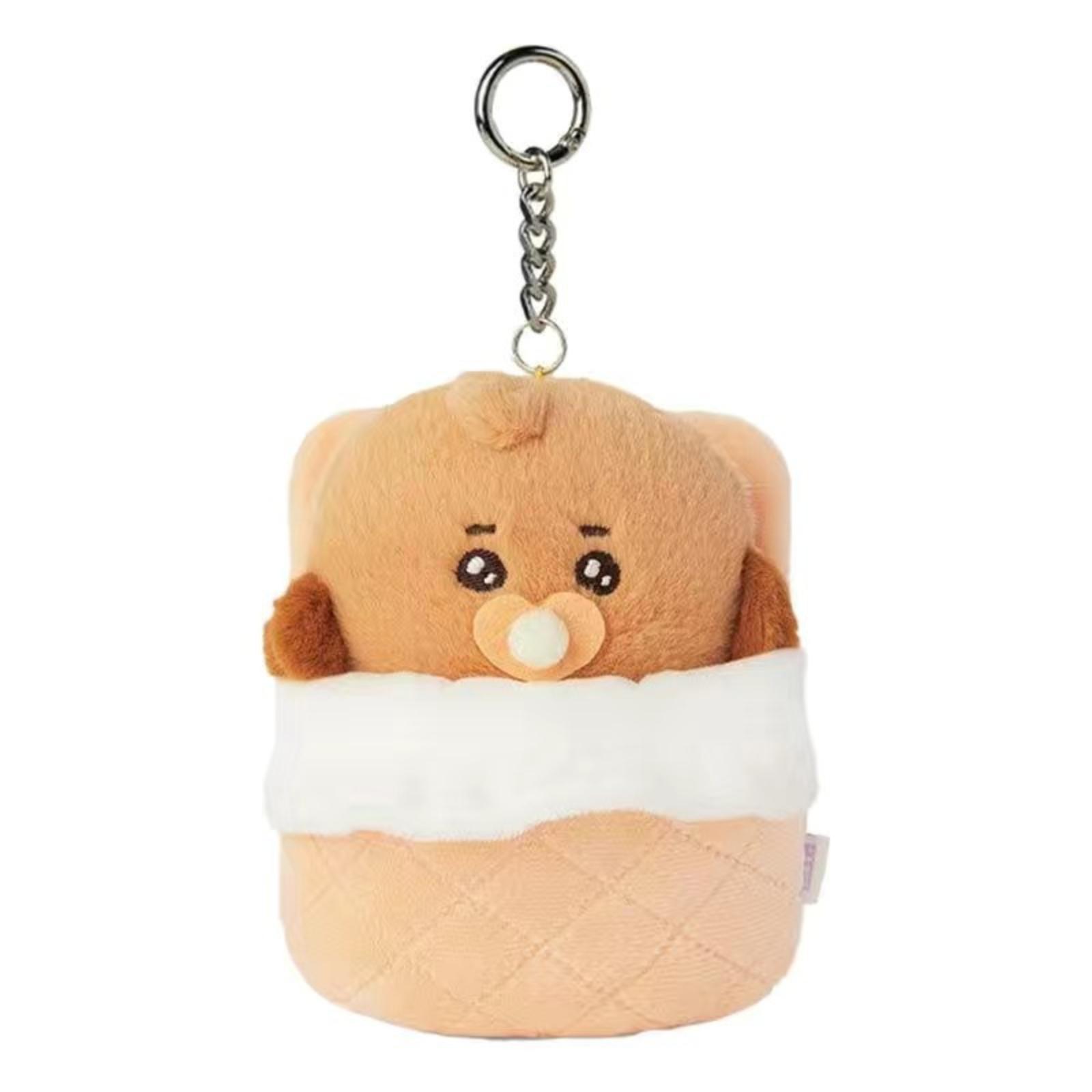 

Брелок-подвеска в виде теннисной игрушки 12 см One Size светло-коричневого